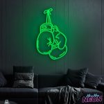 Boxing Gloves Neon Sign