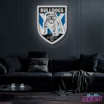 Canterbury Bulldogs Neon Light Artwork