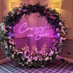 Crazy In Love Wedding Sign