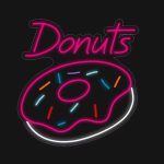 Donuts Neon Sign