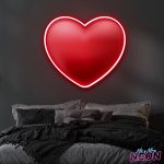 Love Heart Neon Light Artwork