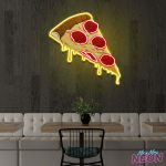 Pizza Art Work Led Neon Sign Light