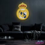 Real Madrid FC Neon Sign