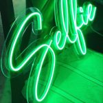 Selfie Neon Wall Sign