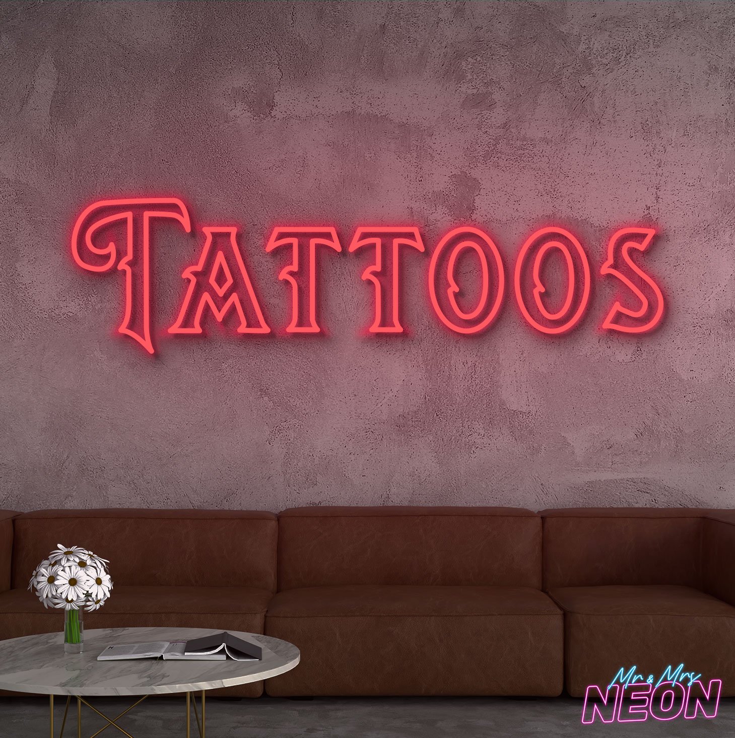 tattoos neon sign red Tattoos Neon Sign - Image 8