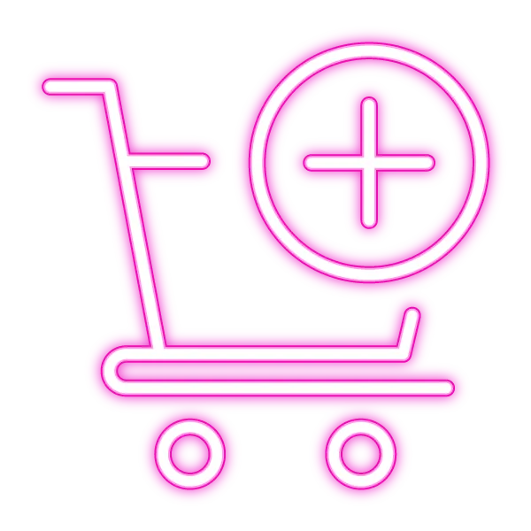 icon steps cart pink icon steps cart pink