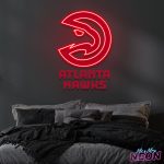 Atlanta Hawks Neon Sign