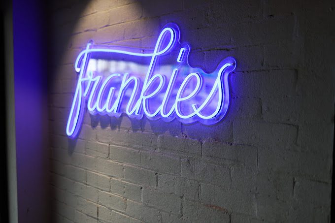 frankies neon sign frankies neon sign