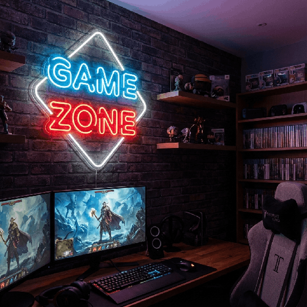 game zone neon sign review