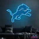 Detroit Lions Neon Sign-ON