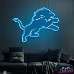 Detroit Lions Neon Sign